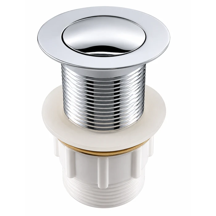 Solid Brass Basin Pop Up Waste No Overflow
