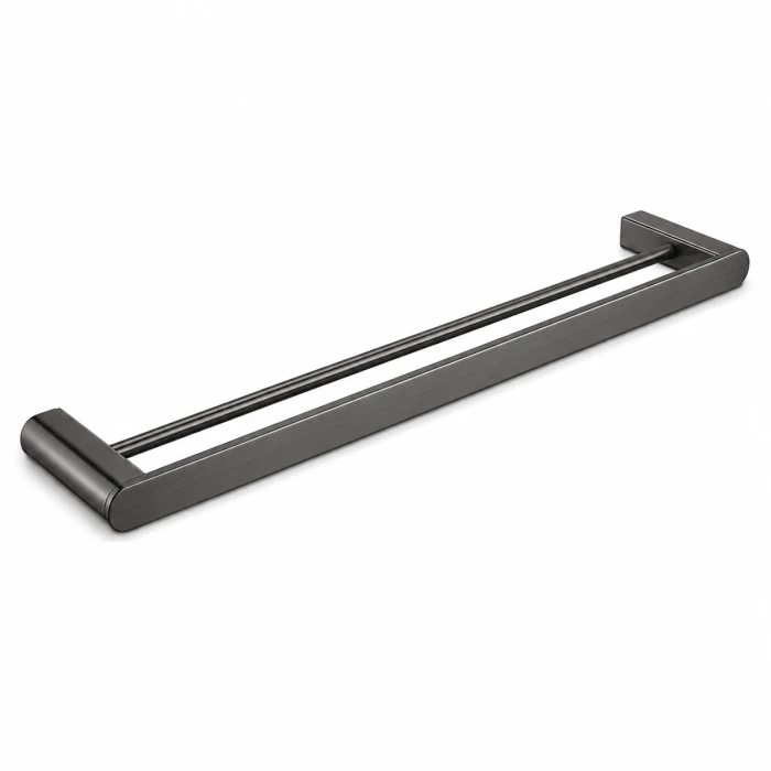 Regio 600mm Premium 304 Stainless Steel Double Towel Rail