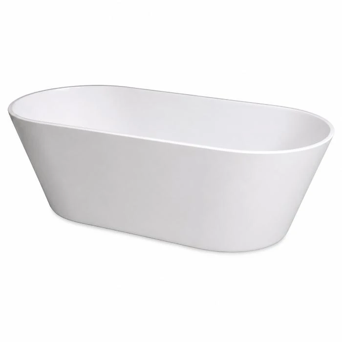 Regio Aura Freestanding Oval Shape Modern Premium Acrylic Designer Bathtub Collection Series
